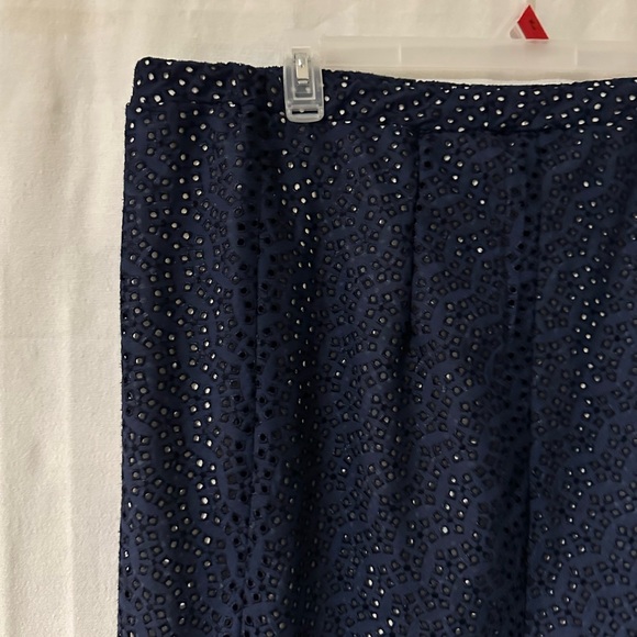 Vintage Sevier Skirts Blue Embroidered Skirt –Estimated Size 20W (1X–2X) - Picture 3 of 16